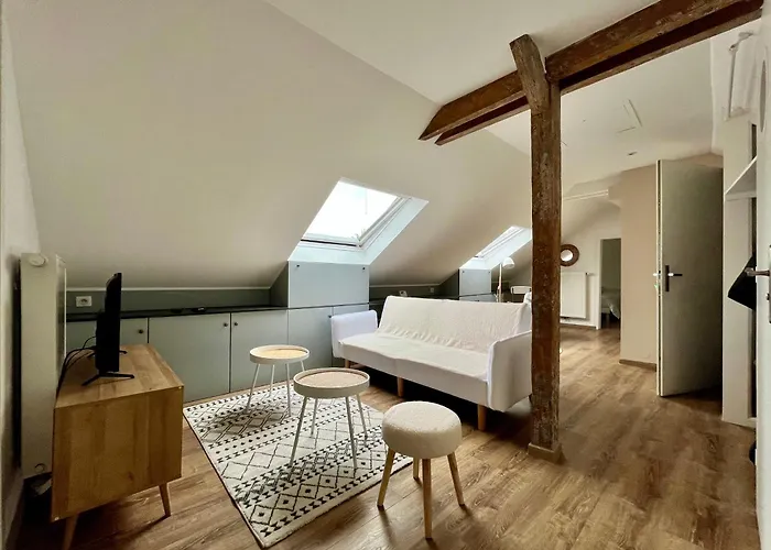 Charmant Apt White&Grey 3Br Proche Centre Et Gare